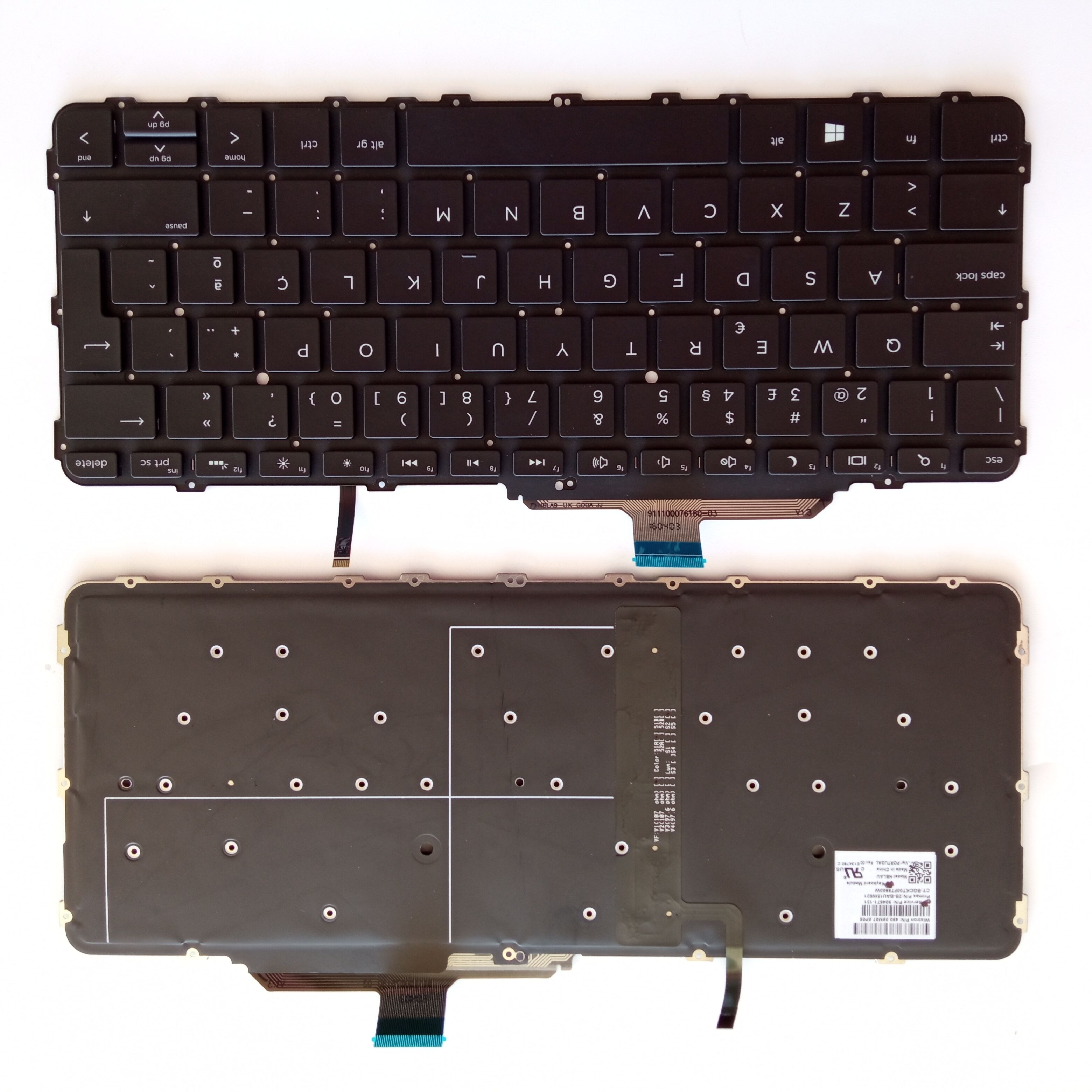 Picture of New Replacement Laptop Keyboard For HP FOLIO G1 BLACK Backlit PO Layout